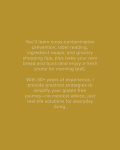 Confidently Gluten Free: Personalised In-Home Coaching