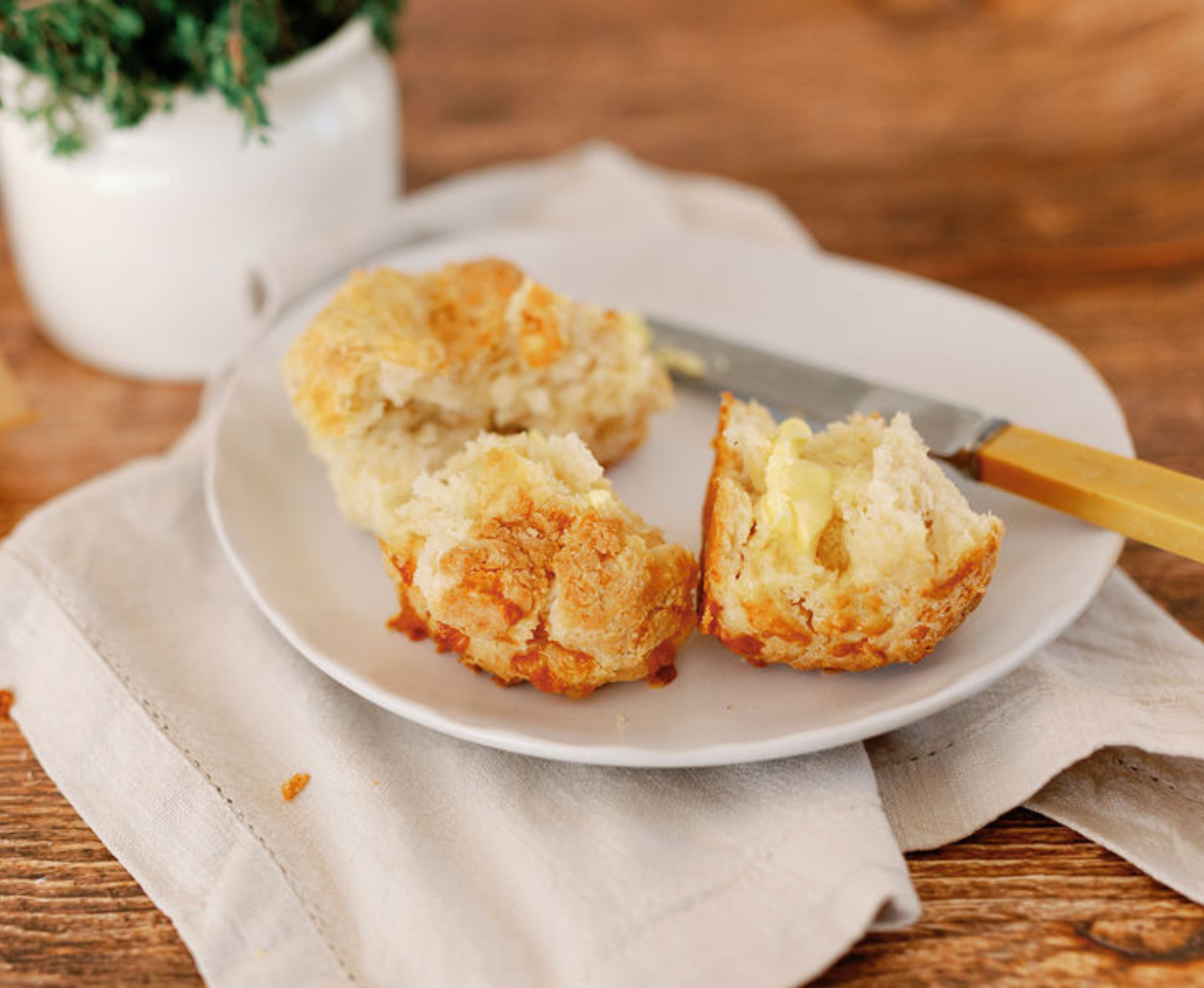 Our most loved recipe: gluten free cheese scones!